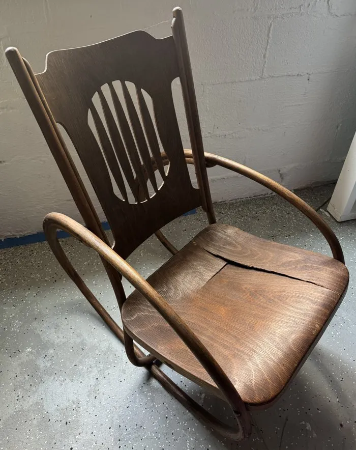 Tami’s great-grandmother’s rocking chair from Jamaica